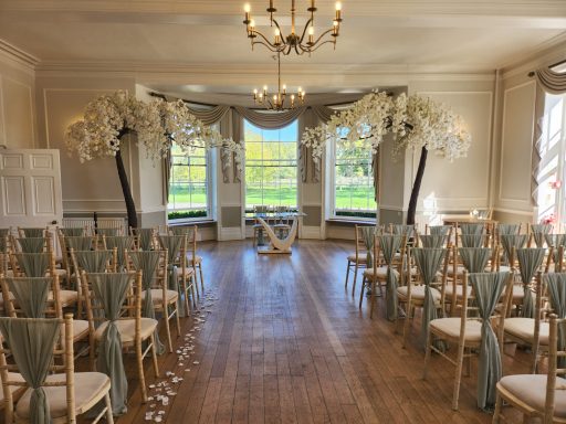 Chair Drapes & Canopy Trees