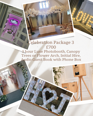 Celebration Package 3 £700
